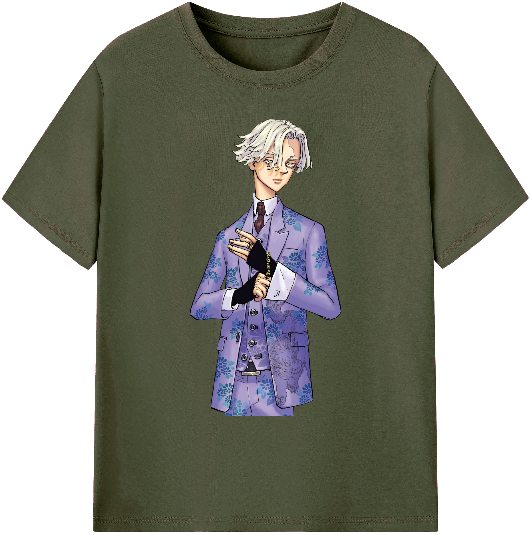 （画像用） 東京リベンジャーズ Tokyo Revengers 綿100％ メンズ半袖Tシャツ｜肌触りやわらか＆通気性